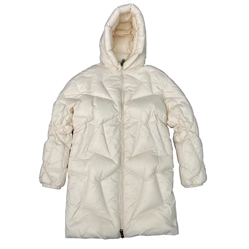 Quiltet dunjakke til kvinder